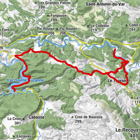 Le Moutas - Marque du chemin de Saint-Jacques-de-Compostelle