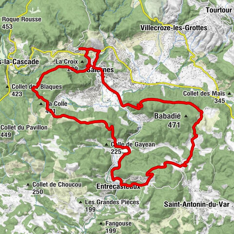 Entrecasteaux - Mentone - Salernes