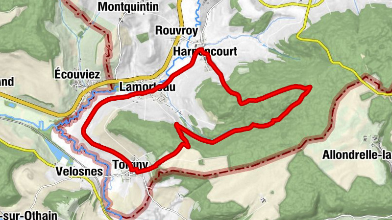 La Romanette - Torgny - Église Saint-Martin - Notre-Dame de Luxembourg