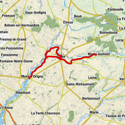 Le Mazagran - La Bonne Franquette - Église Saint-Pierre et Saint-Paul - Église Sainte-Benoîte et Saint-Vaast
