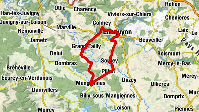 Mangiennes - Église Saint-Médard - Église Saint-Martin - Église Saint-Rémi