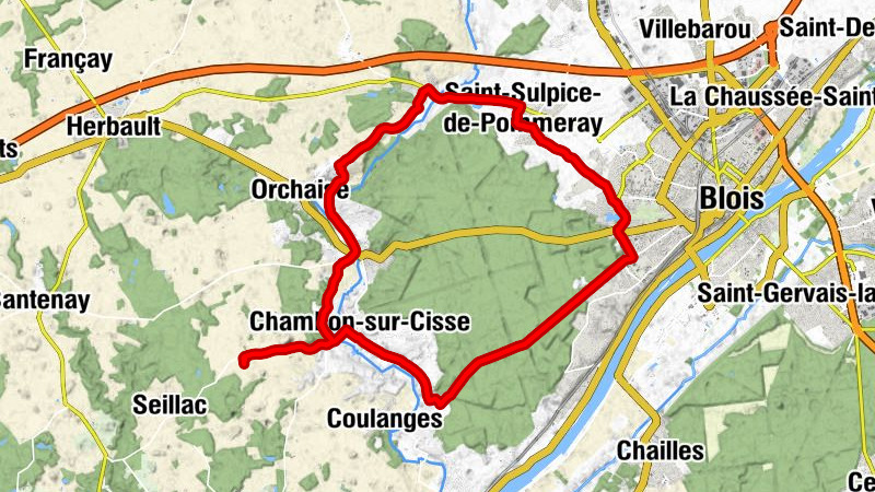 Molineuf - Église Saint-Lubin - Église Saint-Sulpice - Chambon-sur-Cisse