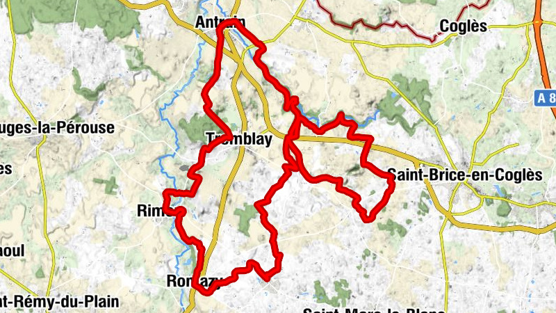 Antrain - Les Croix - Le Meiderouet - Église Saint-Pierre et Saint-Paul