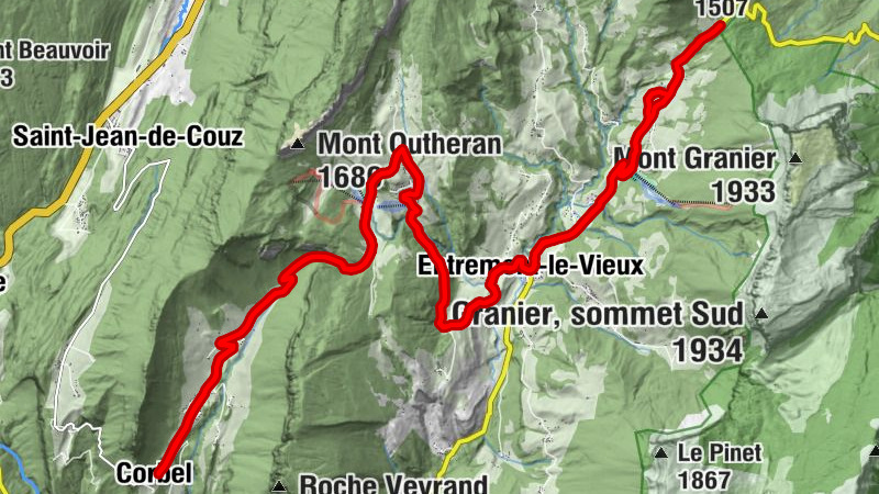 Corbel - Les Burneys - Les Perrucons - Les Cruz
