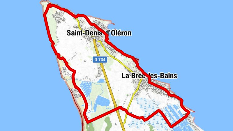 Les Dauphins - Côté phare - La Passerelle - La Morelière