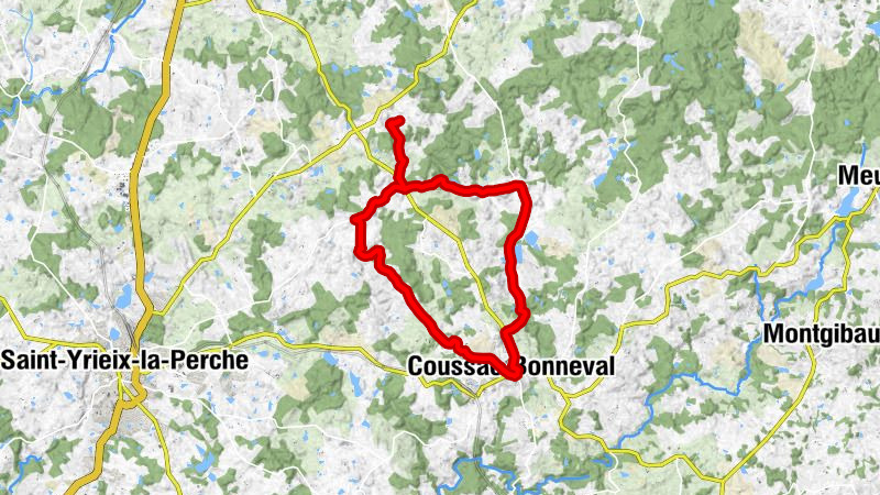 Coussac-Bonneval - Les Landes-de-Moreau - Église Saint-Saturnin - Chapelle Notre-Dame