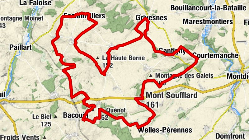 Rocquencourt - Église Saint-Nicolas - Église Notre-Dame - Mont Soufflard