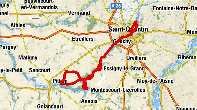 Église Notre-Dame de Remicourt - Église de la Nativité-de-la-Sainte-Vierge - Église saint-Martin - Saint-Quentin