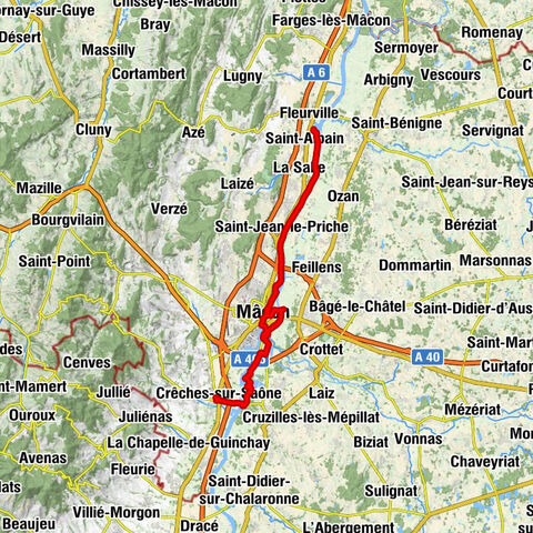 Crêches-sur-Saône - L'Orme - Les Mazoyers - Mâcon