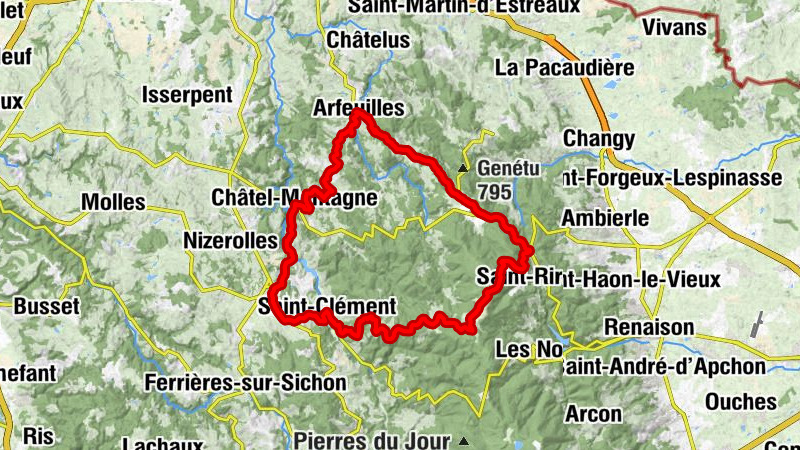 La Verrerie - Église Saint-Nicolas - Église Saint-Denis - Saint-Rirand