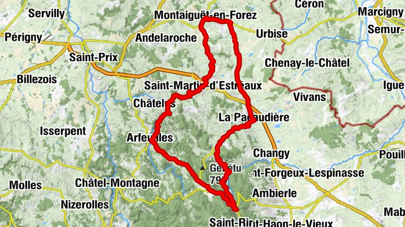 Montaiguët-en-Forez - Église Saint-Symphorien - Chapelle Saint-Jacques - Église Saint-Germain