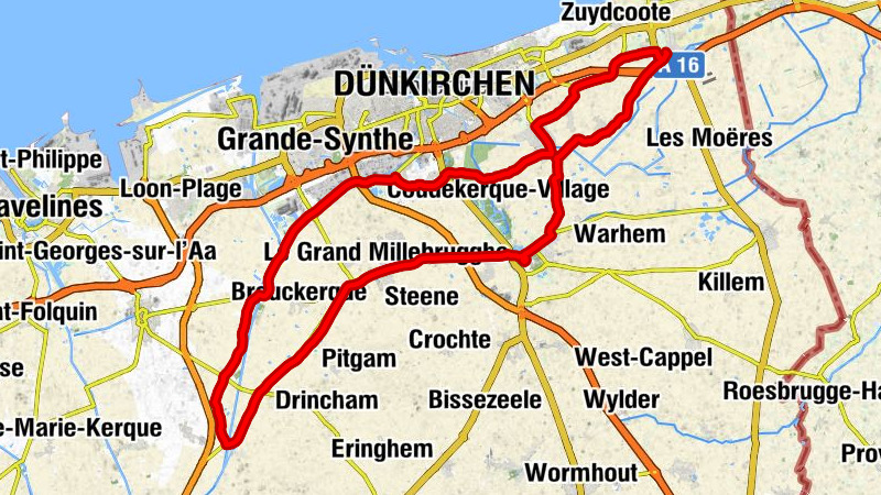 Ghyvelde - Uxem - Chapelle Notre-Dame des Neiges - Église Saint-Joseph