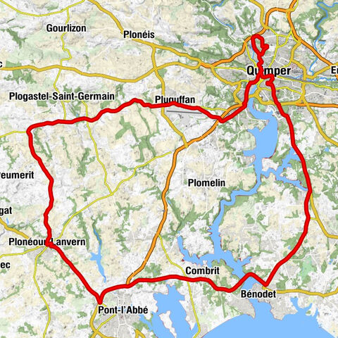 Plonéour-Lanvern - Église Sainte-Bernadette - Église Saint-Cuffan - Église Saint-Énéour