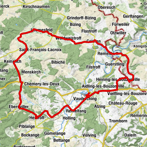 Bouzonville - Ô Talent Bar Lounge - Chapelle Sainte-Marguerite - Église Saint-Pierre