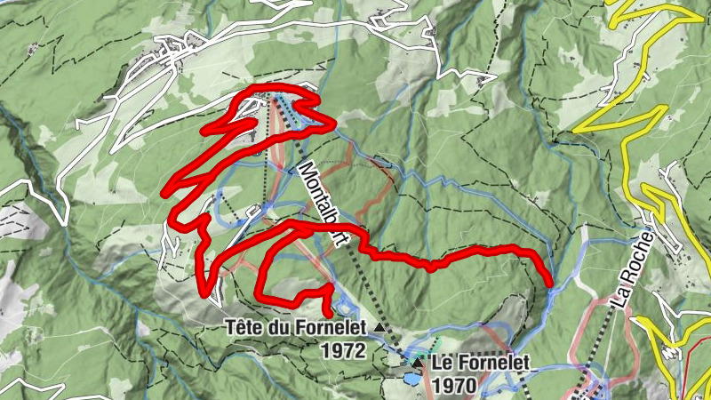 Plagne Montalbert - Beauregard - Dou de la Ramaz - Chapelle de l'Annonciation