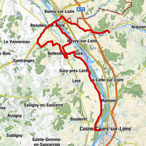 Annay - Les Prés Ronds - Crot Pansard - Cosne-Cours-sur-Loire