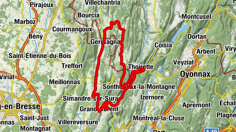 La Gouille - Église Saints-Pierre-et-Paul - Église Saint-Antoine - Thoirette