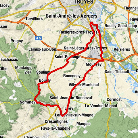 Saint-Julien-les-Villas - Église Saint-Martin - Église de l'Assomption - Église Saint-Léger