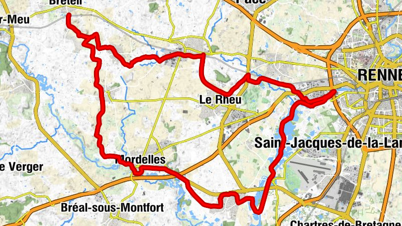 Breteil - La Noë Guérin - Les Roseaux - Rennes