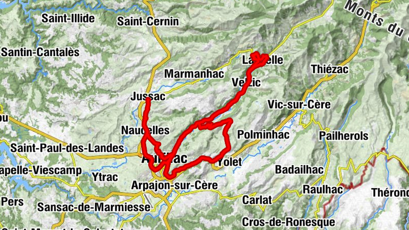 Jussac - Église Saint-Cyr et Sainte-Julitte - Croix de Cheules - Église Notre-Dame-aux-Neiges