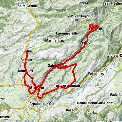 Jussac - Église Saint-Cyr et Sainte-Julitte - Croix de Cheules - Église Notre-Dame-aux-Neiges