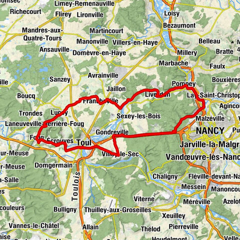 Vers Pré Champ Colin - Baba Gusto - Église Saint-Étienne - Église Saint-Pierre