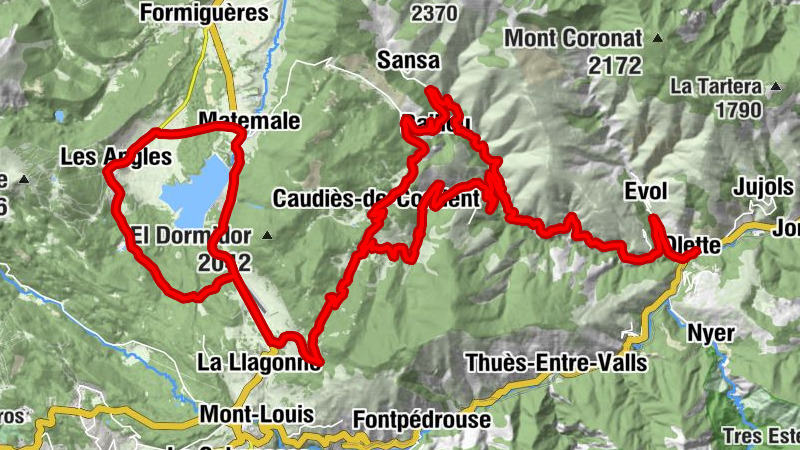 Église Saint-André - Olette - Oreilla - Refuge du Col de la Llose