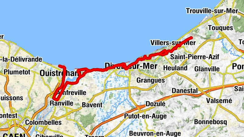 Blonville-sur-Mer - Benerville - Ma Campagne - Butte de Houlgate - Chapelle Saint-Joseph