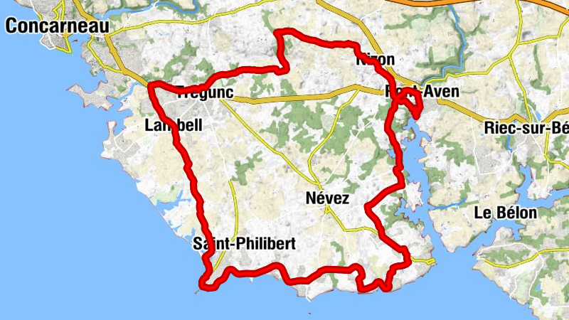 Keramperchec - Roz Goden - Chapelle de Tremorvezen - Église Saint-Amet de Nizon