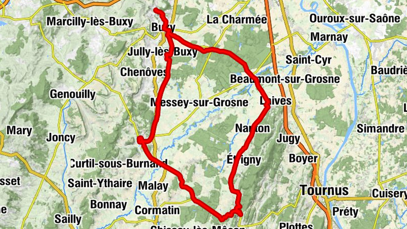 Bissey-sous-Cruchaud - Restaurant Girardot - Église Saint-Martin - Église Saint-Laurent