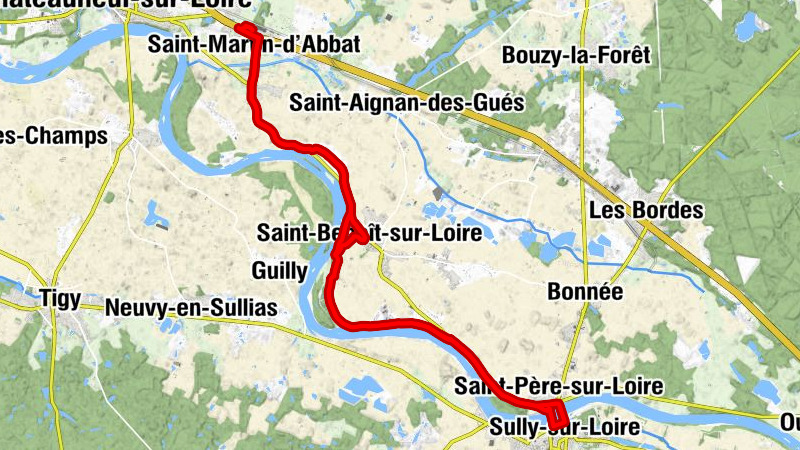 Le Bourg - Saint-Martin-d'Abbat - Germigny-des-Prés - Église de la Très-Sainte-Trinité