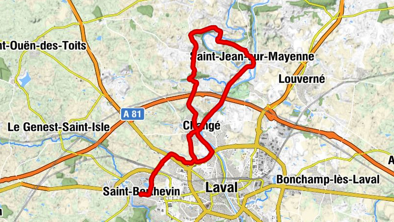 Saint-Berthevin - Église Saint-Pierre - L'Éperon du Verger - Église Saint-Jean-Baptiste