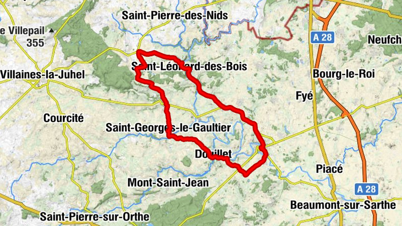 Fresnay-sur-Sarthe - Église Saint-Pierre - Col des Ruaudières - Église Notre-Dame