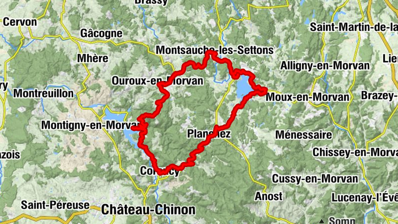 Le Bourg - Le relais de Pannecière - Église Saint-Pierre - Église Saint-Euphrone