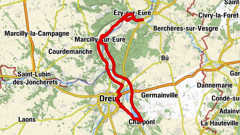 Anet - Chapelle Notre-Dame-des-Sept-Joies - Église Saint-Pierre de Cherisy - Église Saint-Pierre