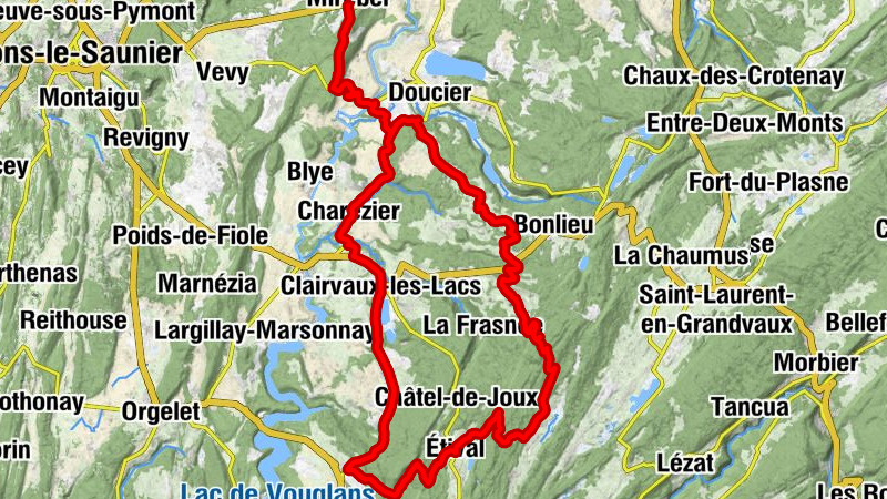 Mirebel - Col de la Percée - Église de l'Assomption-de-la-Mère-de-Dieu - Chapelle Saint-Matthieu