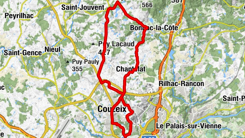 Limoges - Buxerolles - Couzeix - Brouillebas