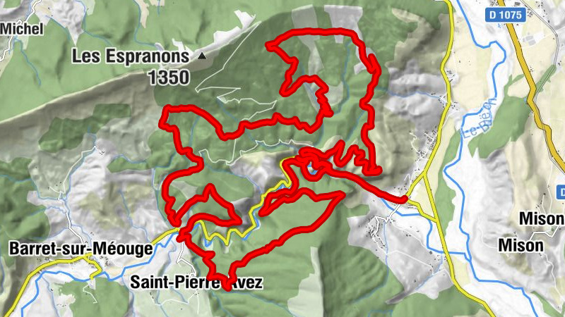 Châteauneuf-de-Chabre - Pomet - Saint-Pierre-Avez - Auberge Des Deux Vallees