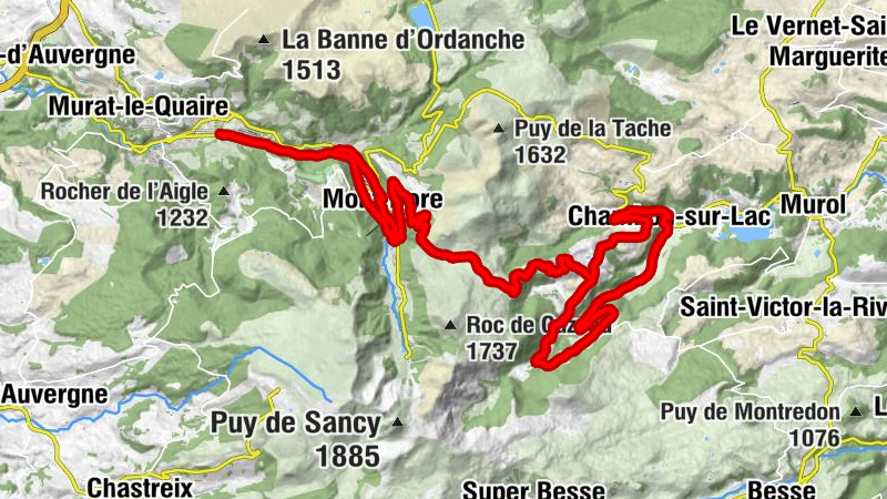 La Vergnère - Mont-Dore - Le Buron de la Croix Saint-Robert - Pré Naud