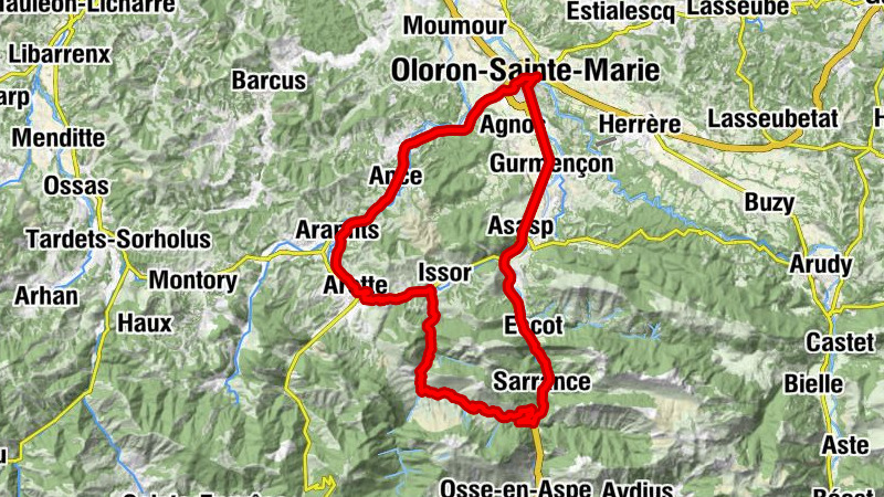 Arette - Église Saint-Isidore - Église Saint-Étienne - Église Saint-Vincent