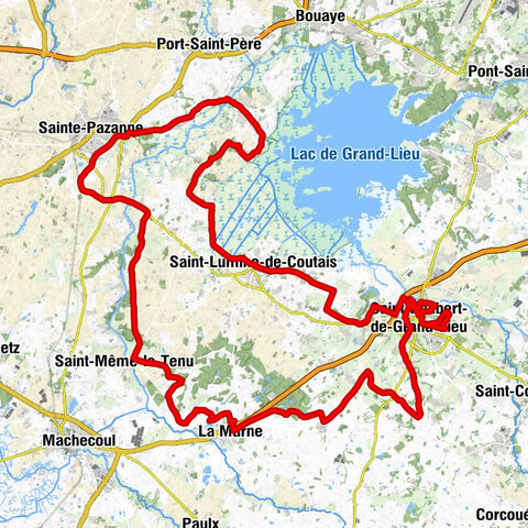 Saint-Lumine-de-Coutais - Église Saint-Léobin - Site de l'abbatiale - Déas (Abbatiale Saint-Philbert-de-Grand-Lieu) - Église Saint-Médard