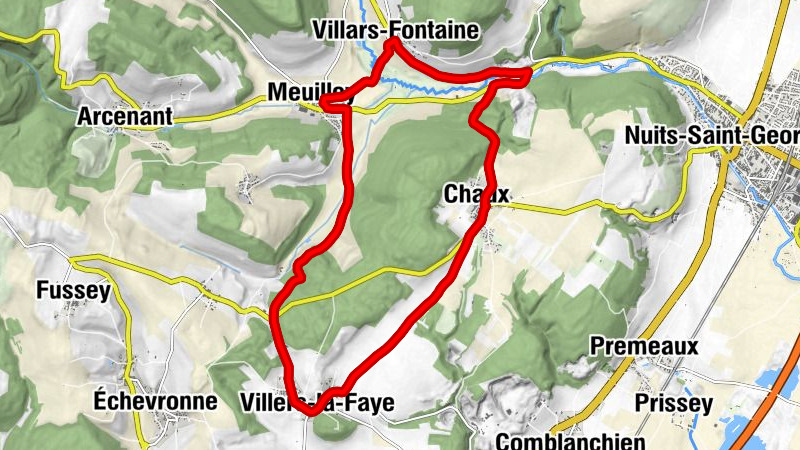 Villars-Fontaine - Meuilley - Église Saint-Victor - Église Saint-Pierre