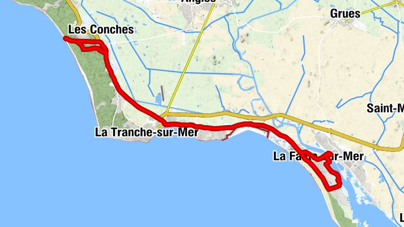La Tranche-sur-Mer - Francisco - Le panier de Mr Auguste - Le Banc de sable