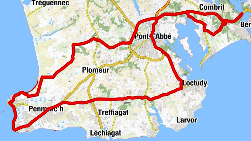 Coguel Runaour - Chapelle Notre-Dame-de-Treminou - Église Saint-Nonna - Kost ar Loc'h