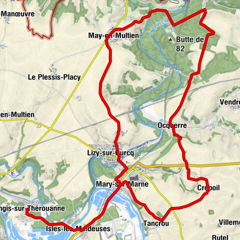 Congis-sur-Thérouanne - Église Saint-Rémi - Église Saint-Étienne - Église Notre-Dame de l'Assomption