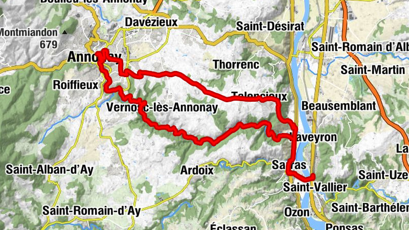 Saint-Vallier-sur-Rhône - Église de la Nativité-de-la-Vierge - Chapelle Sainte-Claire - Église Saint-Julien