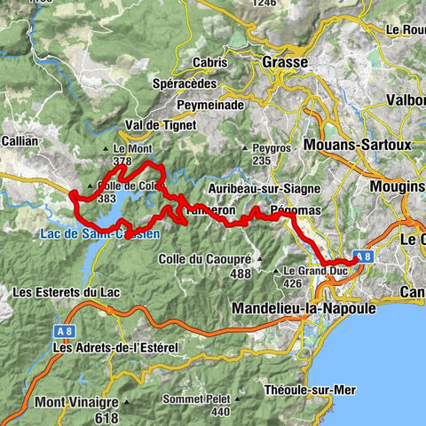 Ranguin - Cannes - Saint-Georges le Vieux - Chapelle Saint-Cassien des Bois