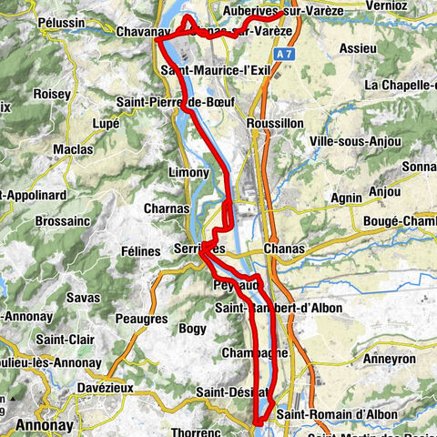 Auberives-sur-Varèze - Clonas-sur-Varèze - Mas de la Mûrière - Église Saint-Pierre