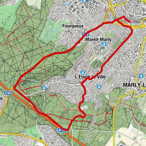 Village Centre-ville - Rueil-Malmaison - Marly-le-Roi - L'Étang-la-Ville