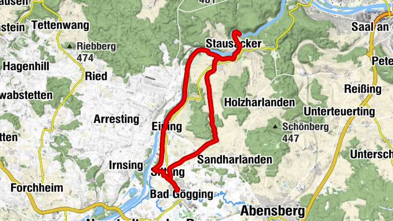 Bad Gögging - St. Ulrich und Wolfgang - Frauenbergkapelle - Klosterkirche St. Georg